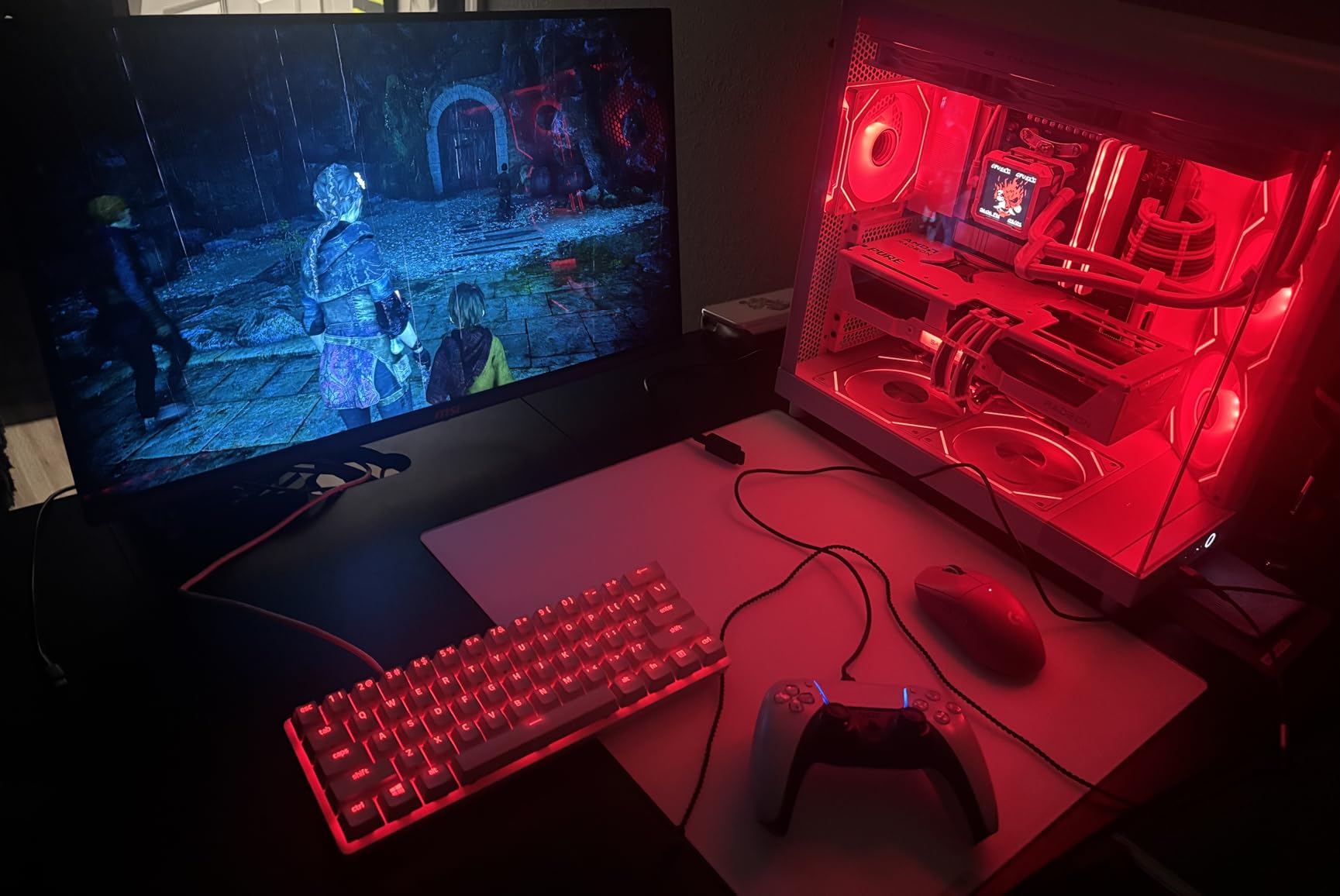 msi MAG 274QP QD-OLED X24 27-inch 2560 x 1440 Gaming Monitor, 240Hz, Adaptive-Sync, 0.03ms, Black customer photo 2