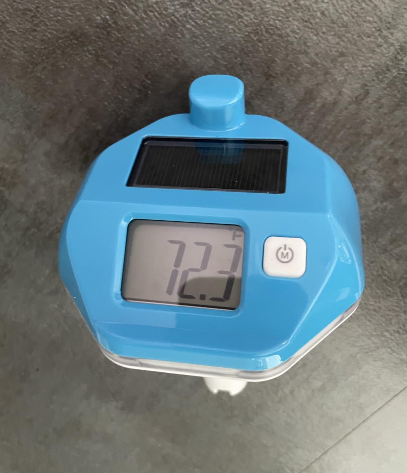 FirstE 2026 Newly Wireless Pool Thermometer Solar Powered | Extra-Large Dual Backlit Display for Night Easy Read, 650FT Transmission Distance | IP68 Floating Temperature Gauge for Pool, Hot Tub, Spa customer photo 2