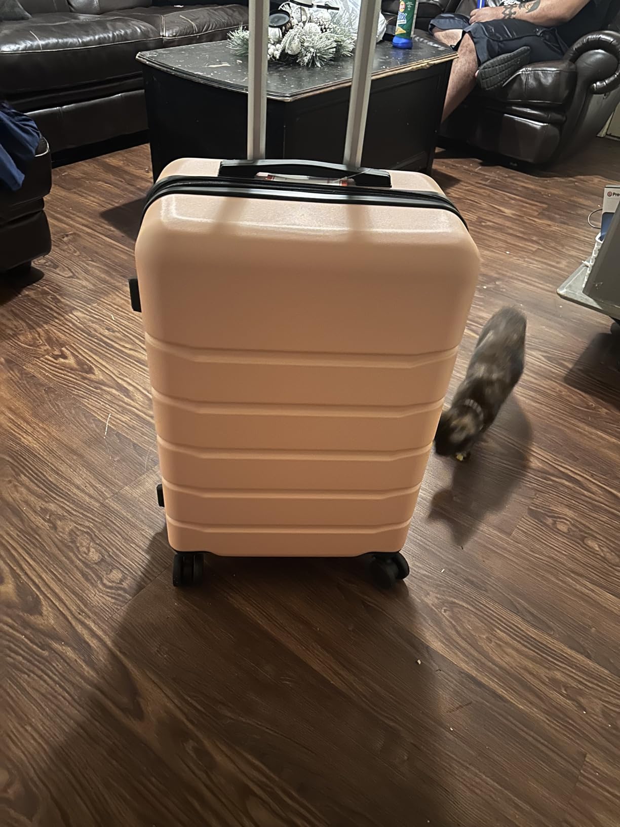 OLIXIS 3-Piece Suitcase Set, Hardside Luggages with Spinner Wheels, Lightweight ABS Hard Shell Travel Luggage, Expandable Carry-On Suitcase with TSA Approved Lock (20+24+28 Inch) customer photo 2