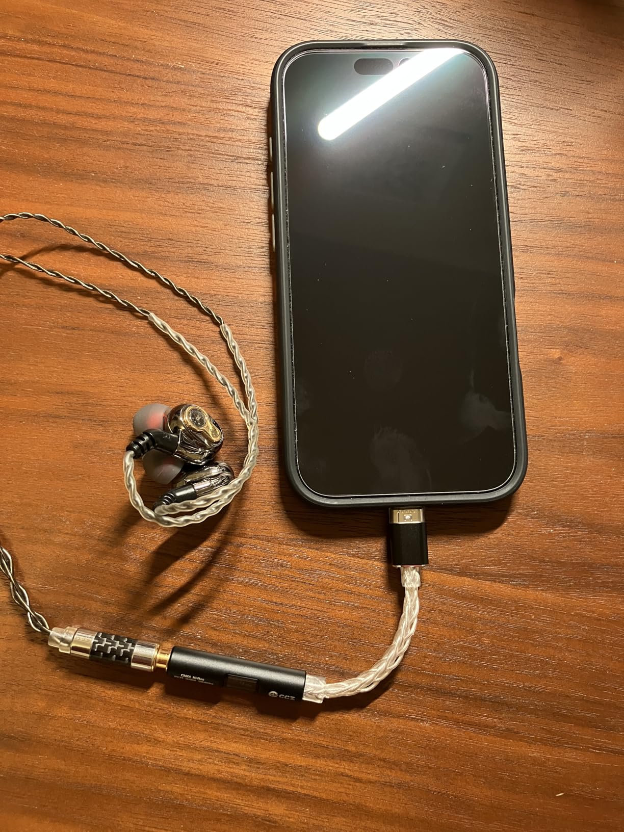 2026 Latest USB C DAC Audio Adapter with Headphone Amplifier, USB C to 3.5mm Audio Adapter for Wired Headphones, Hi-Res Type C DAC Compatible with iPhone 15, Android, Laptop & Tablet (DAC black) customer photo 2