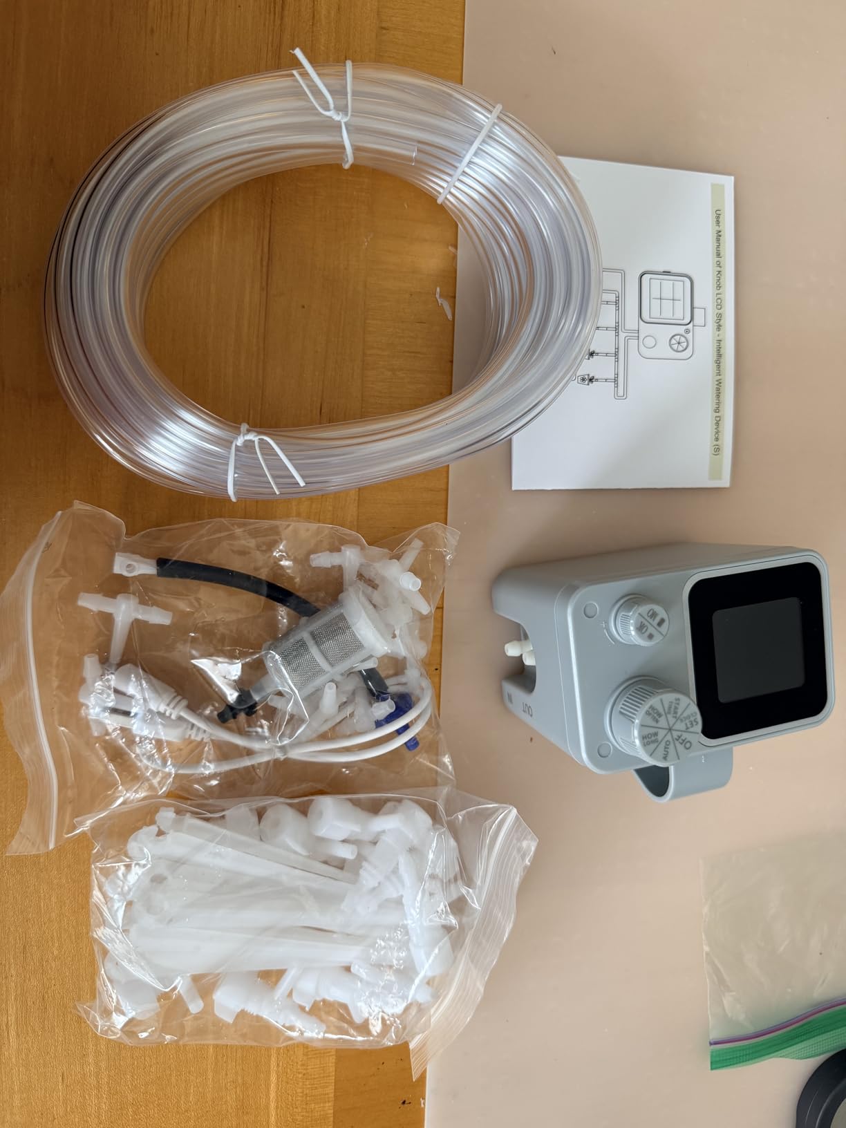 Automatic Plant Waterer Indoor Plant Watering Devices System, Self Drip Irrigation System Kit for Indoor Outdoor Garden, Adjustable Drippers, Water 15 Plants customer photo 1