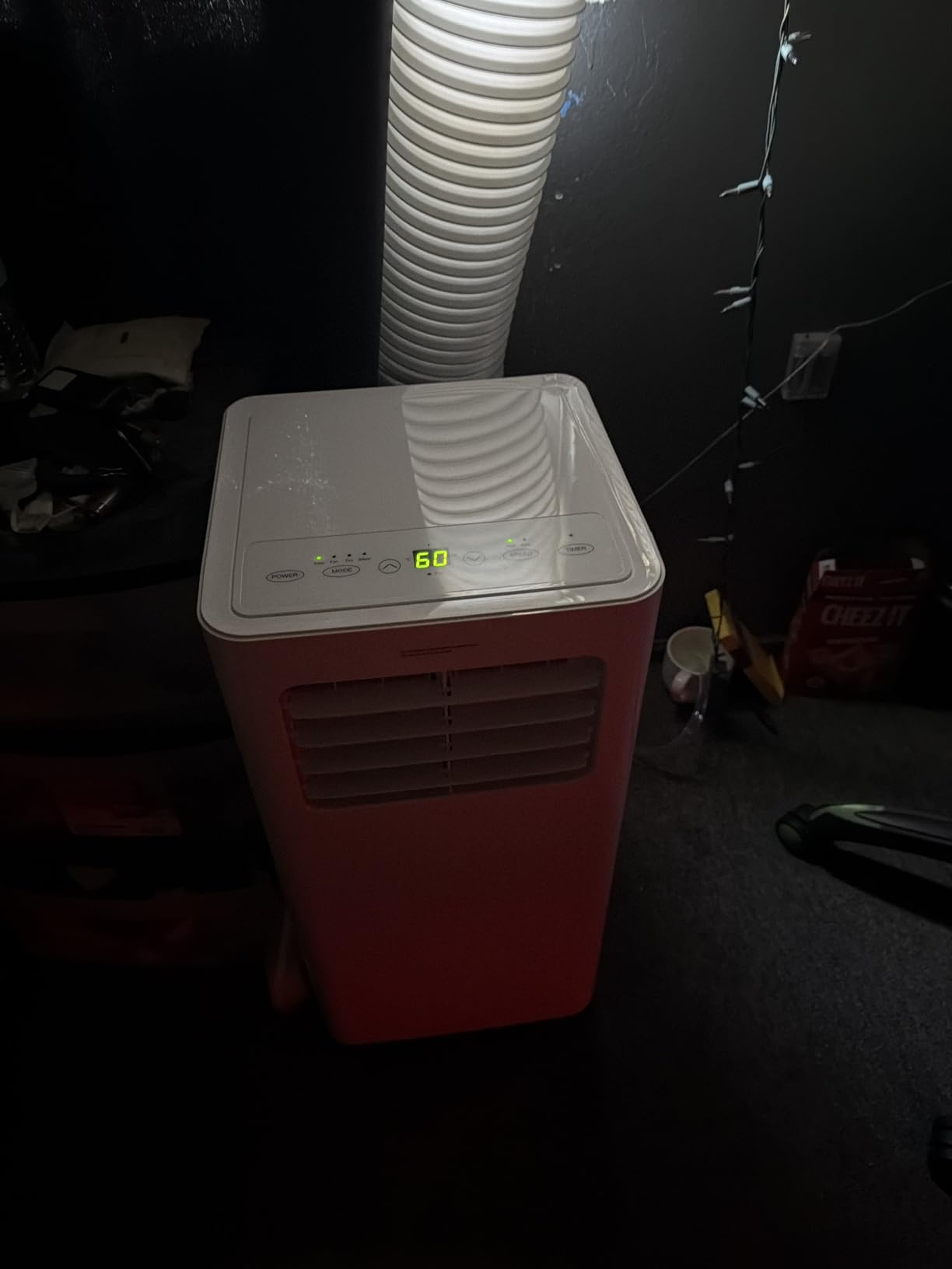 EUHOMY Portable Air Conditioners 10,000 BTU, 4-in-1 Air Conditioner Portable Up to 450 Sq.Ft. with Cool, Fan, Dehumidifier, Sleep, Portable AC Unit with LED Remote & 24H Timer, Installation Kits customer photo 1