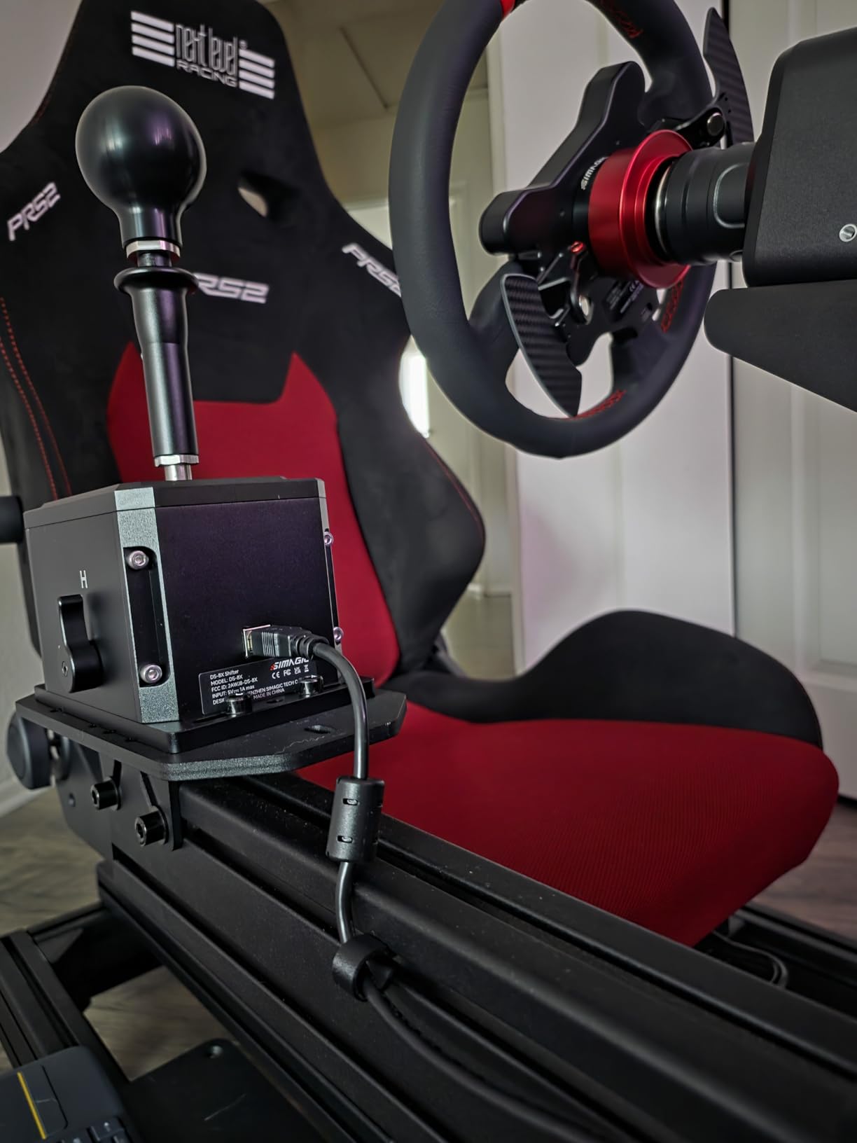 Cable Management Clip for 8020 and 8040 Sim Racing Rigs Secure Fit Silent Motion Rig Safe (20, Standard) customer photo 1