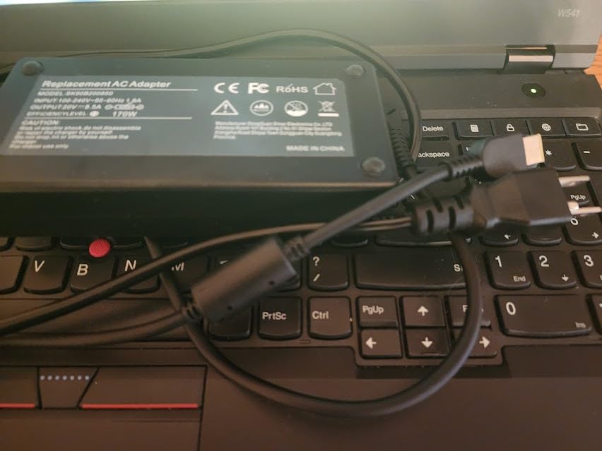 135W 20V 6.75A Laptop Charger Replacement for Lenovo Thinkpad X1 Extreme, Fit for Ideapad Gaming Laptop L340,3-15, Fit for Yoga 9i, Fit for Dock AC Power Adapter Supply Cord customer photo 1