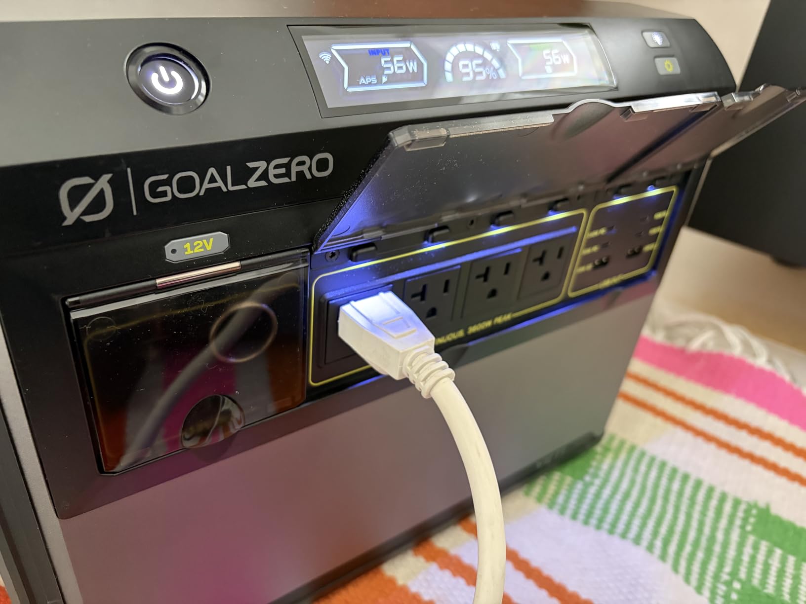 Goal Zero Yeti 1500 Portable Power Station (6th Gen) Fast-Charging 1,505 Watt Hour LiFePO4 Battery, IPX4 Weather Resistant, Solar Compatible, for Outdoor and Emergency Power. Durable 10+ Year Lifespan customer photo 2