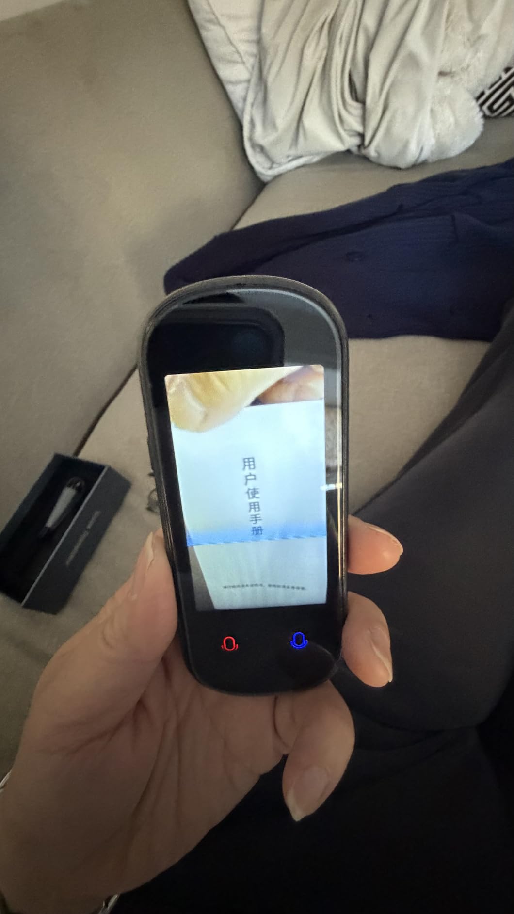 Language Translator Device, VORMOR Two-Way AI Voice Translator for Voice/Text/Offline/Photo Translation 150+ Language Online Translation Portable Tow Way Translator Device for Business Learning Travel customer photo 2