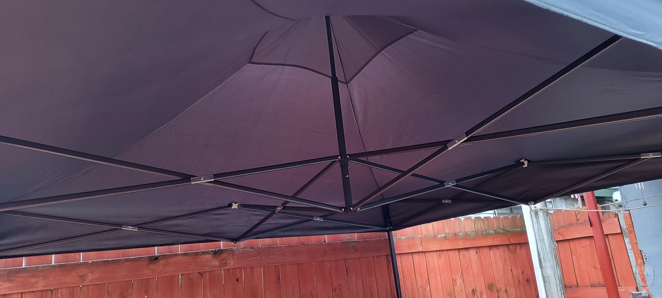 OLIXIS 10x10ft 1-Person Pop Up Canopy Tent, Heavy Duty One Push Setup Portable Outdoor Shelter for Beach Events Camping with Rolling Carry Bag, Navy Blue customer photo 2
