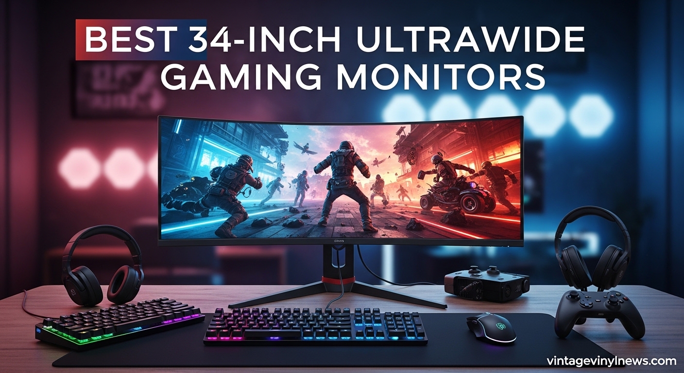 Best 34-inch Ultrawide Gaming Monitors