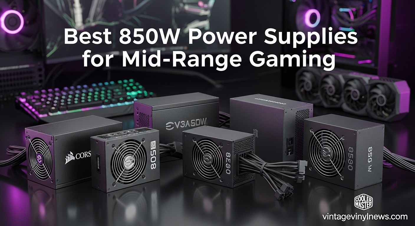 Best 850W Power Supplies for Mid-Range Gaming