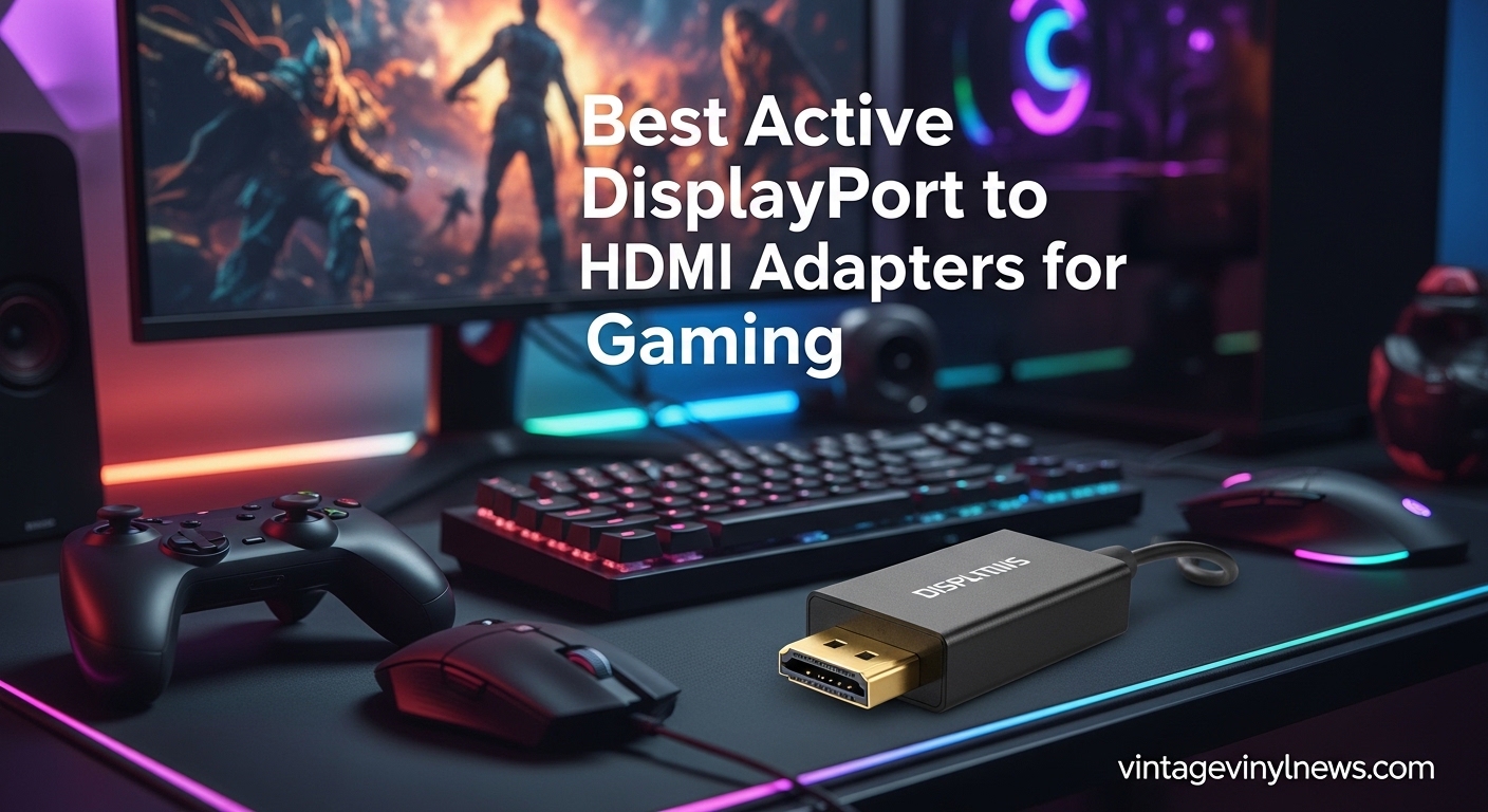 Best Active DisplayPort to HDMI Adapters for Gaming