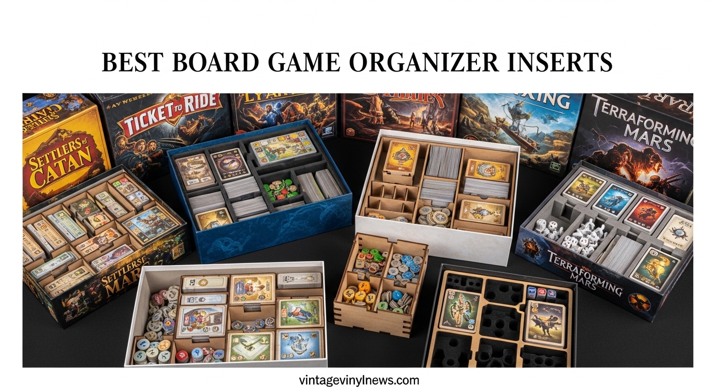 Best Board Game Organizer Inserts