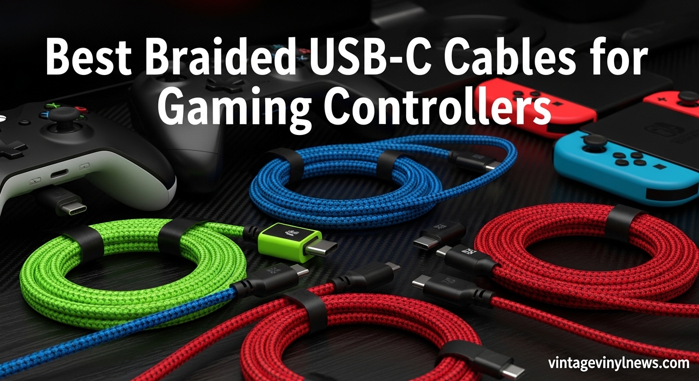 Best Braided USB-C Cables for Gaming Controllers