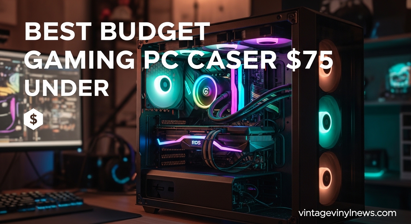 Best Budget Gaming PC Cases Under $75