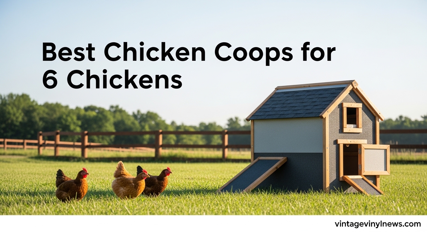 Best Chicken Coops for 6 Chickens