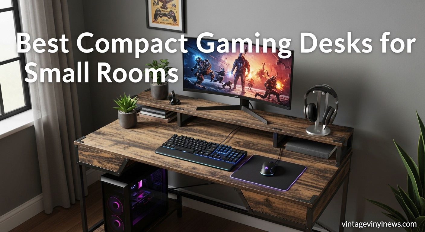 Best Compact Gaming Desks for Small Rooms