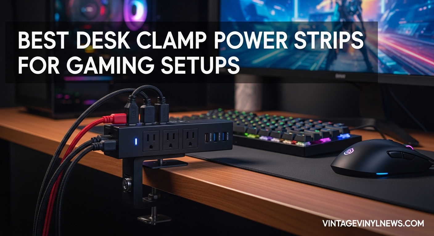 Best Desk Clamp Power Strips for Gaming Setups