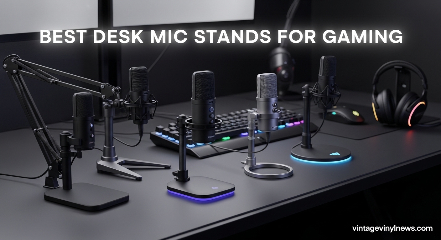 Best Desk Mic Stands for Gaming