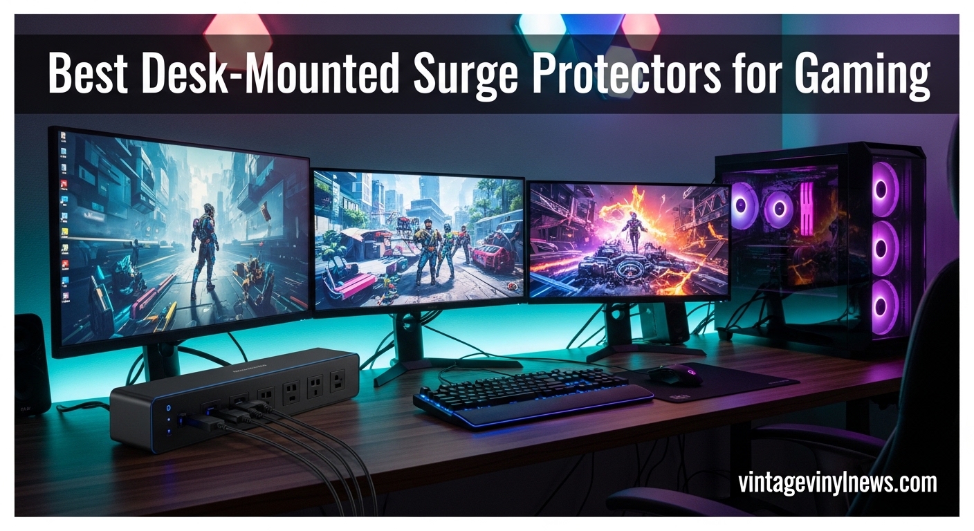 Best Desk-Mounted Surge Protectors for Gaming