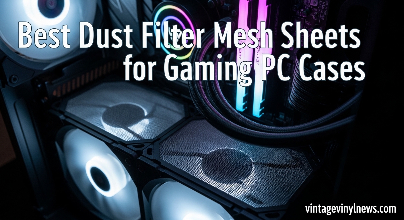 Best Dust Filter Mesh Sheets for Gaming PC Cases