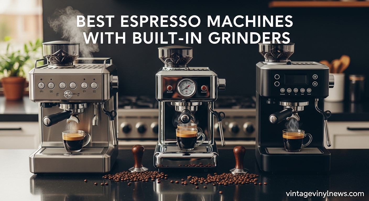 Best Espresso Machines with Built-In Grinders