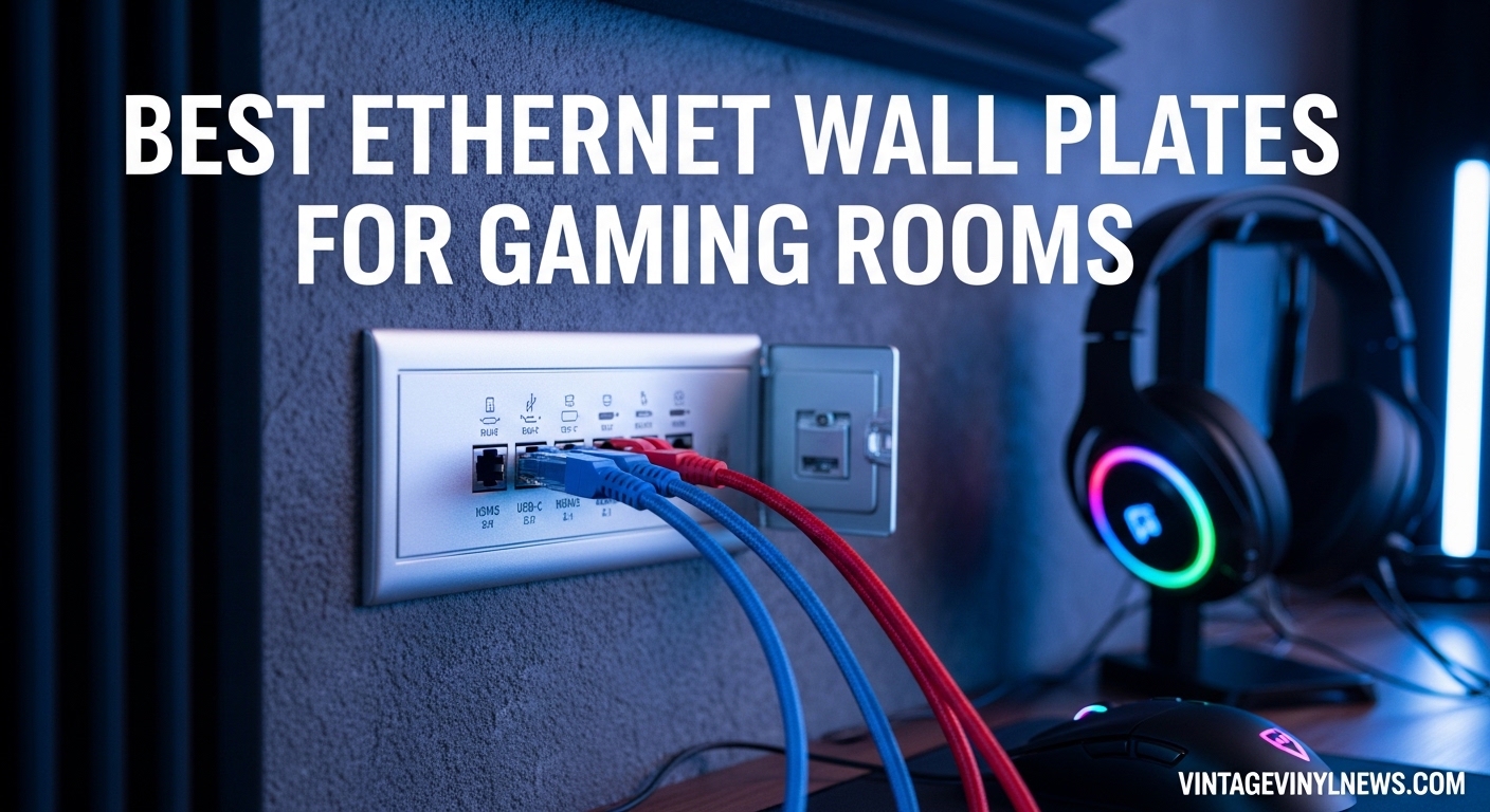Best Ethernet Wall Plates for Gaming Rooms