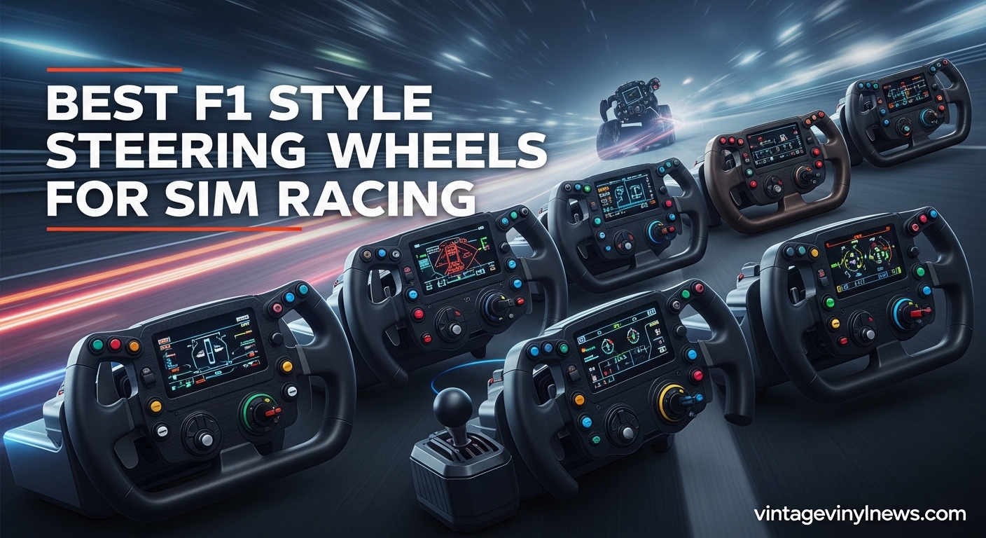 Best F1 Style Steering Wheels for Sim Racing