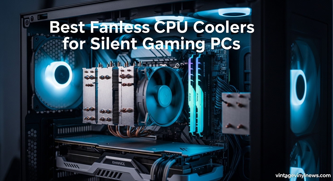 Best Fanless CPU Coolers for Silent Gaming PCs
