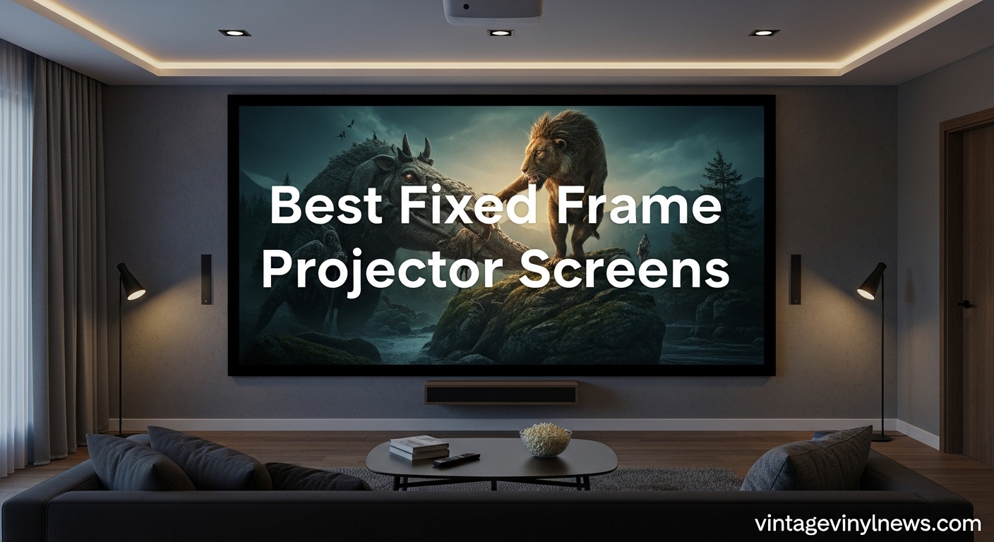 Best Fixed Frame Projector Screens
