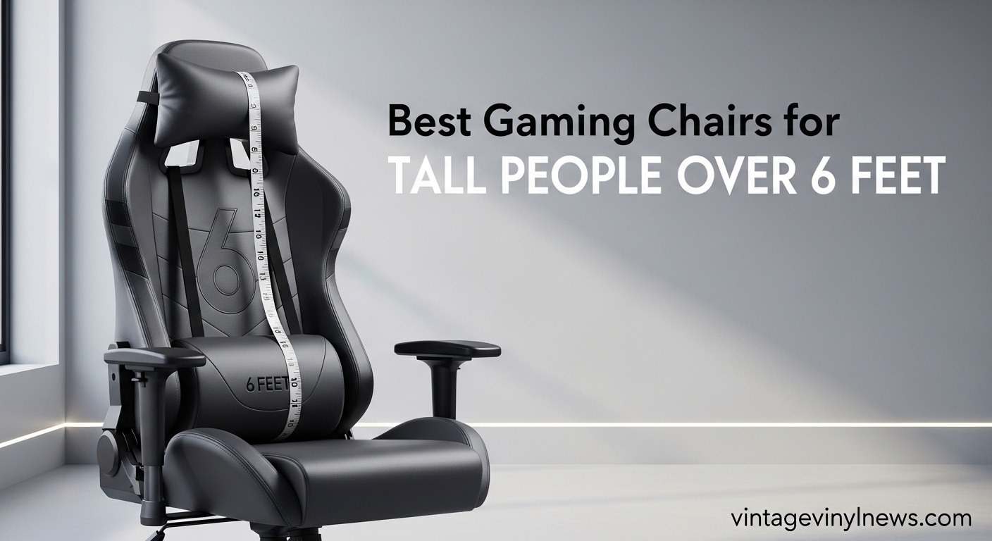 Best Gaming Chairs for Tall People Over 6 Feet