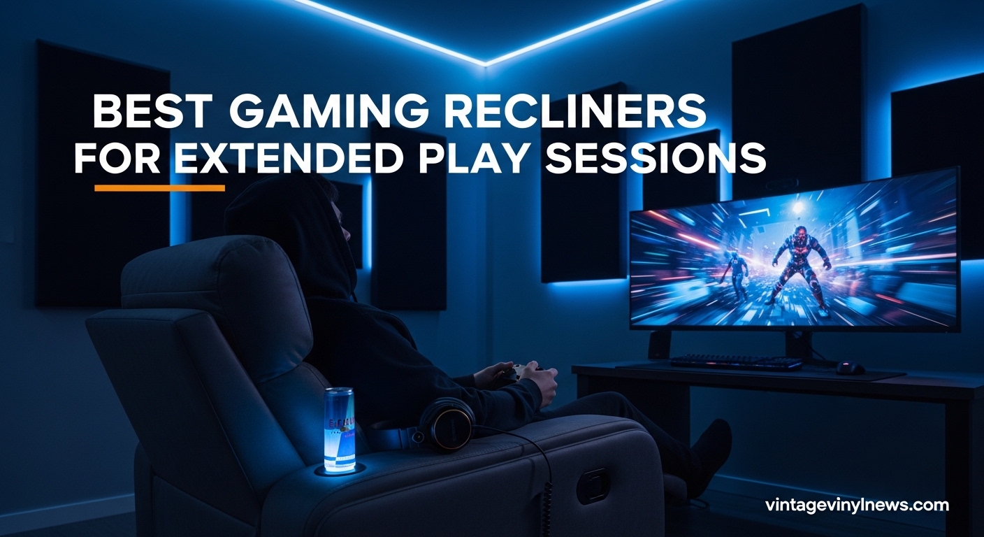 Best Gaming Recliners for Extended Play Sessions
