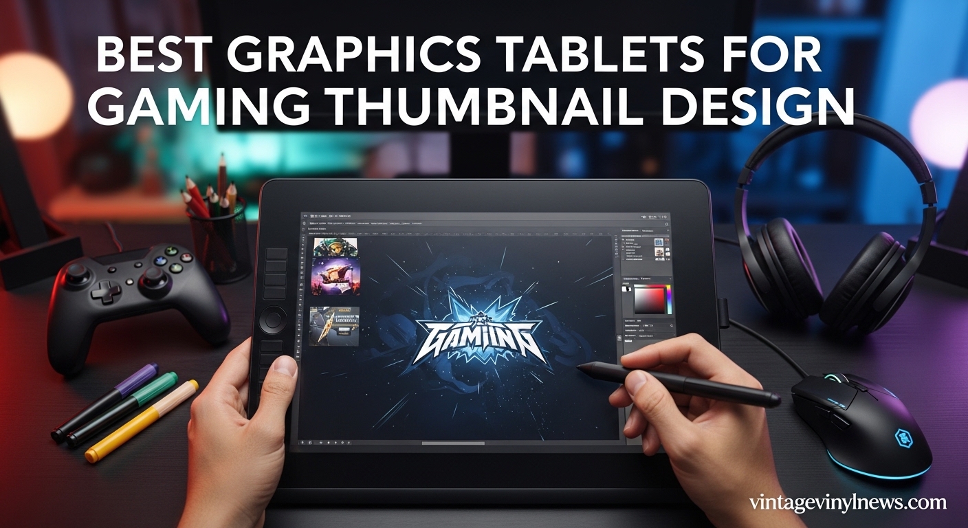 Best Graphics Tablets for Gaming Thumbnail Design