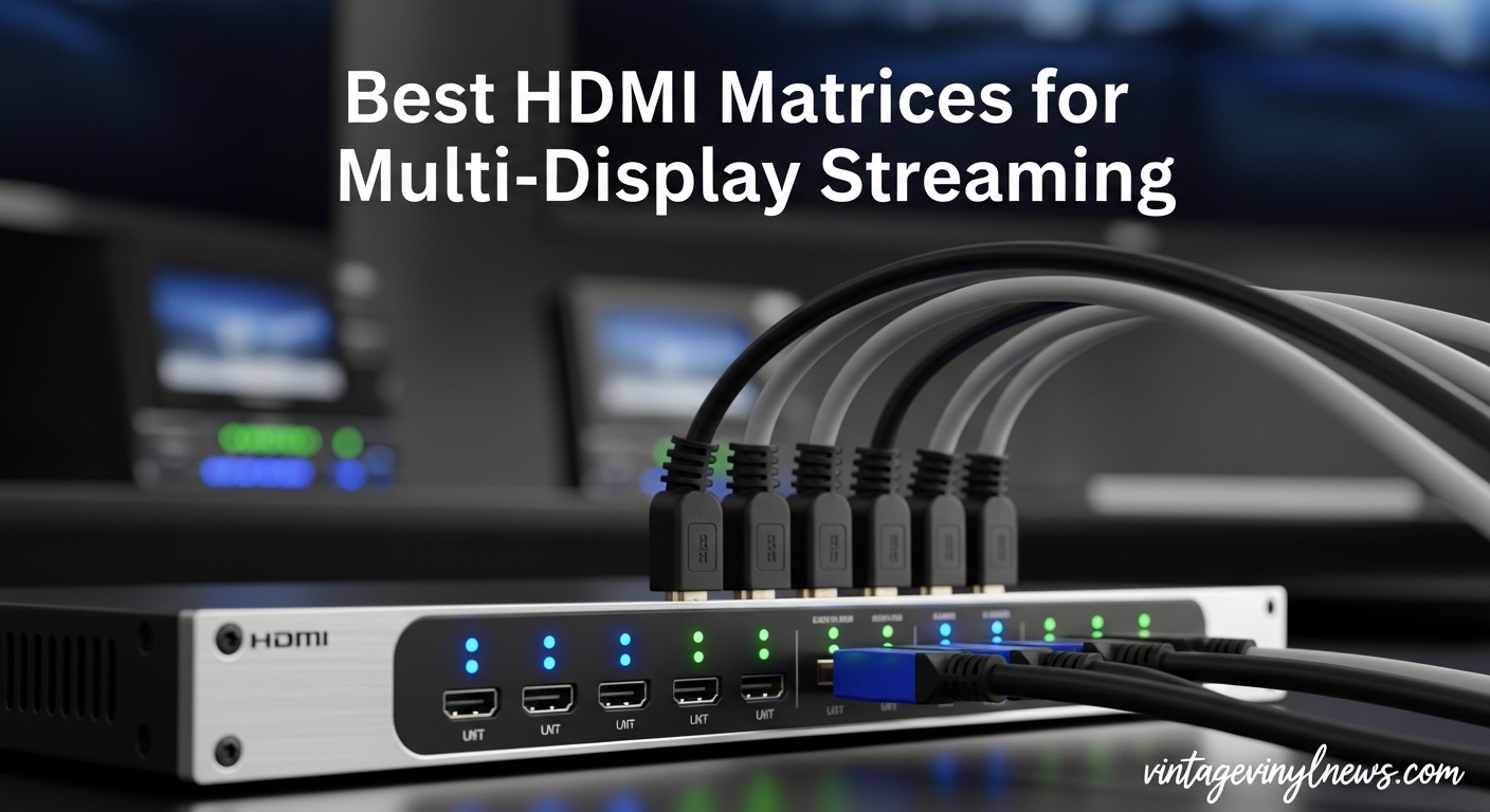 Best HDMI Matrices for Multi-Display Streaming