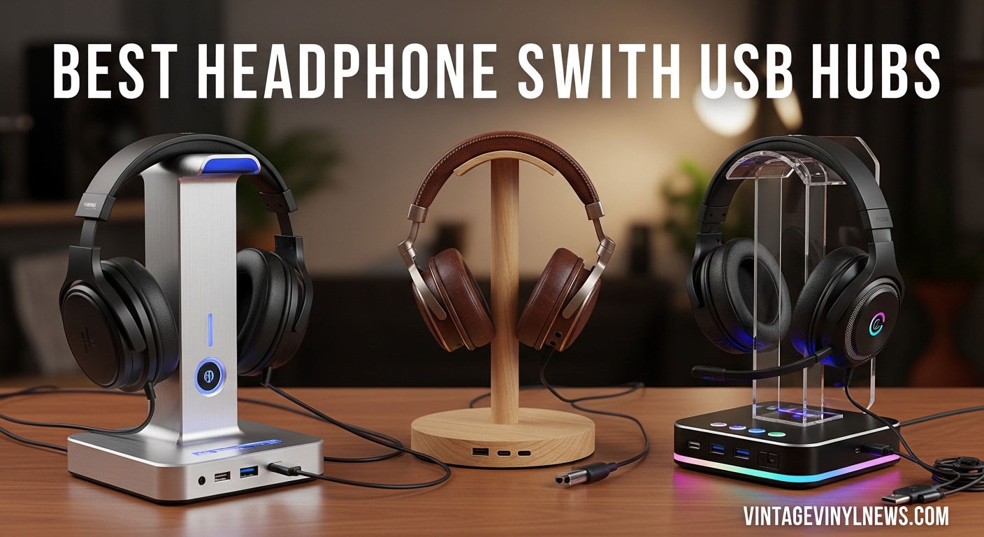 Best Headphone Stands with USB Hubs