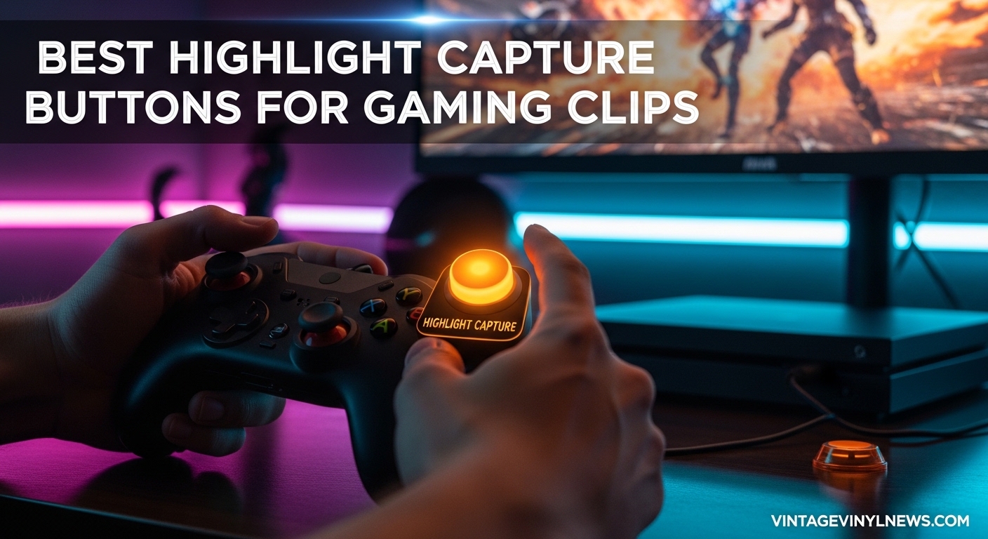 Best Highlight Capture Buttons for Gaming Clips