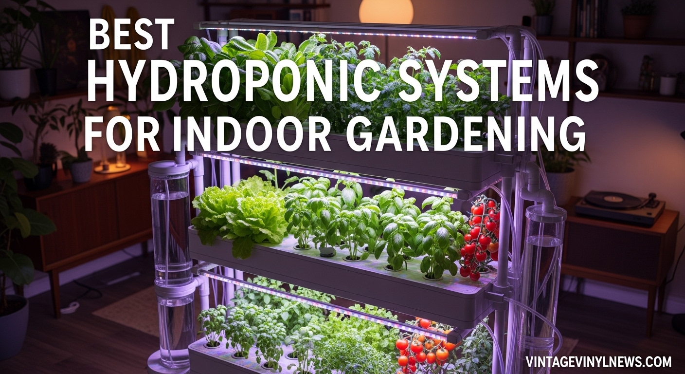 Best Hydroponic Systems for Indoor Gardening