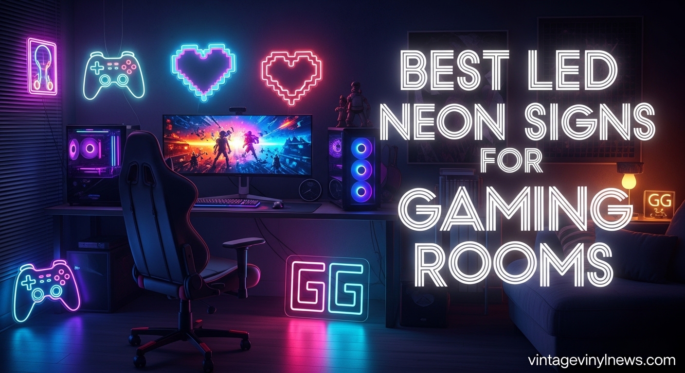 Best LED Neon Signs for Gaming Rooms