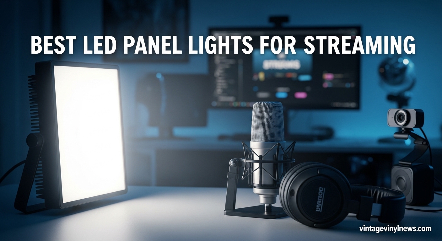 Best LED Panel Lights for Streaming