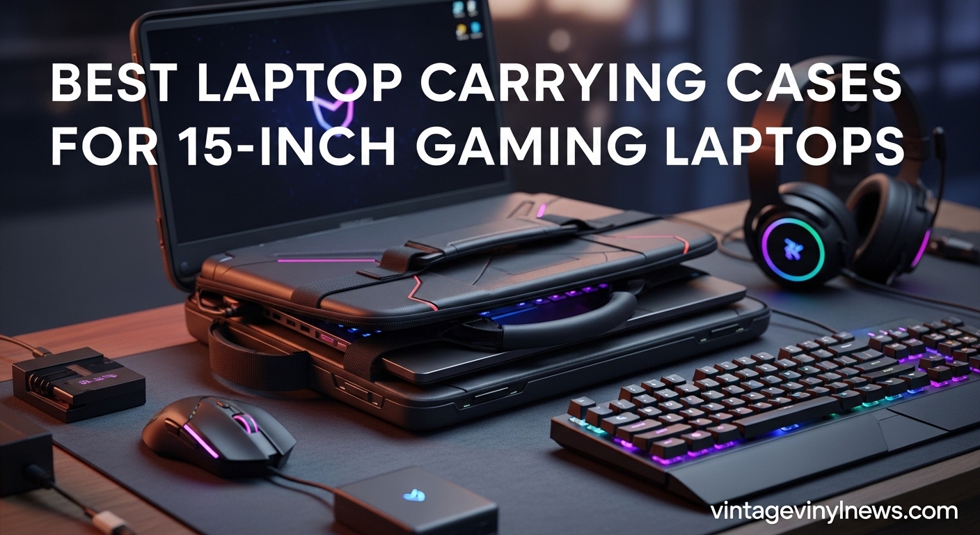 Best Laptop Carrying Cases for 15-Inch Gaming Laptops