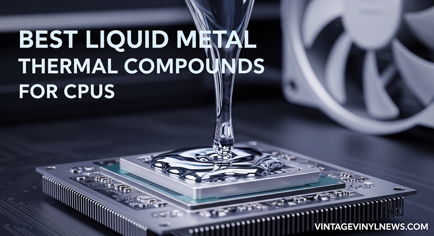 Best Liquid Metal Thermal Compounds for CPUs