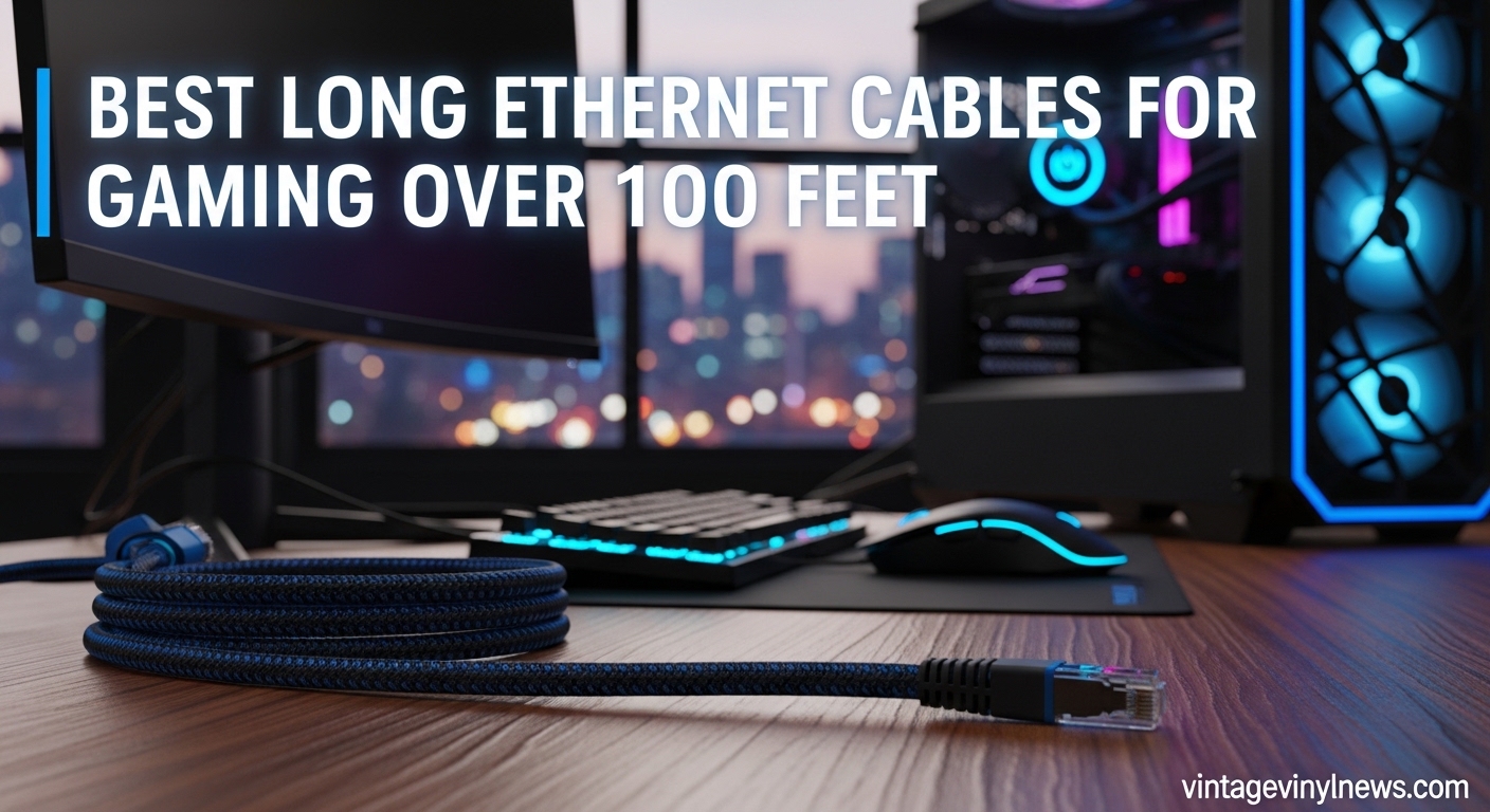 Best Long Ethernet Cables for Gaming Over 100 Feet