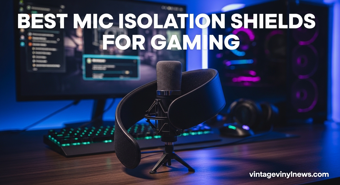 Best Mic Isolation Shields for Gaming