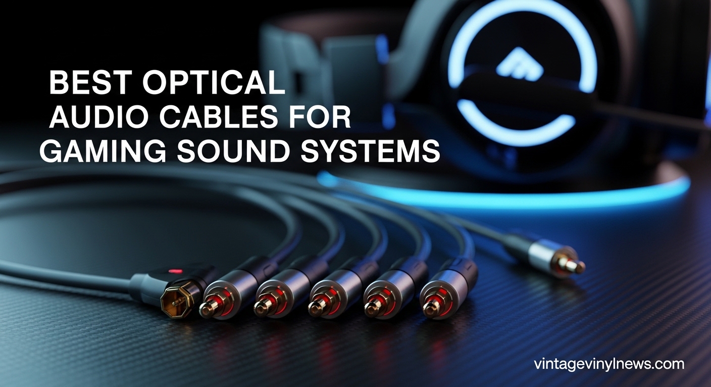 Best Optical Audio Cables for Gaming Sound Systems