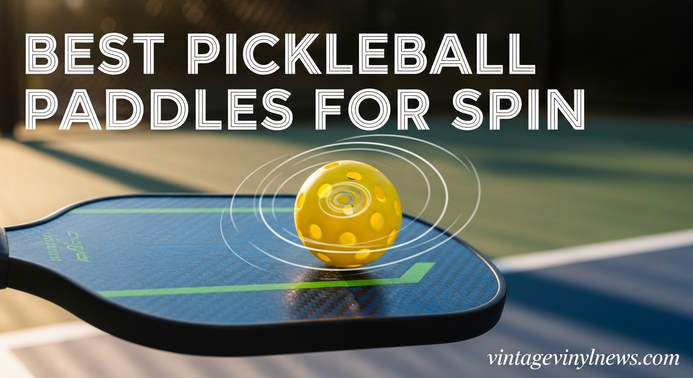 Best Pickleball Paddles for Spin