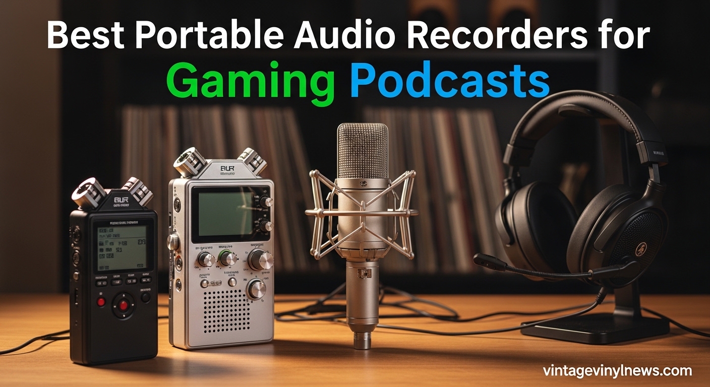 Best Portable Audio Recorders for Gaming Podcasts