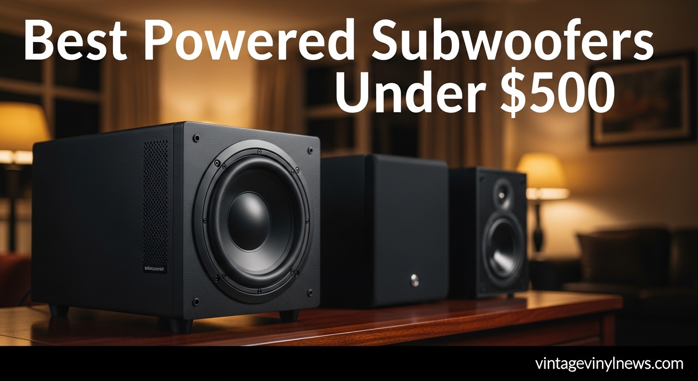 Best Powered Subwoofers Under $500