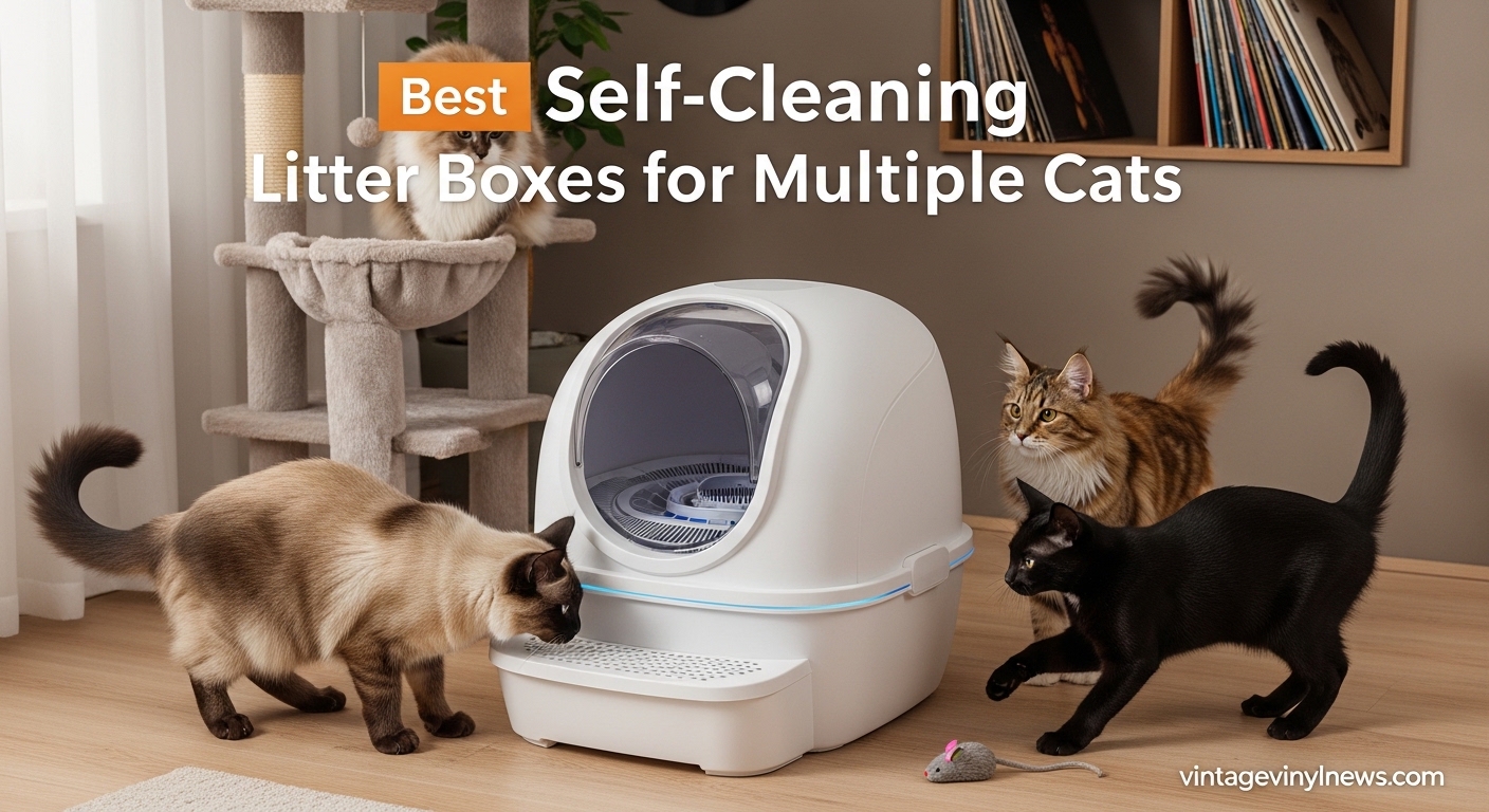 Best Self-Cleaning Litter Boxes for Multiple Cats