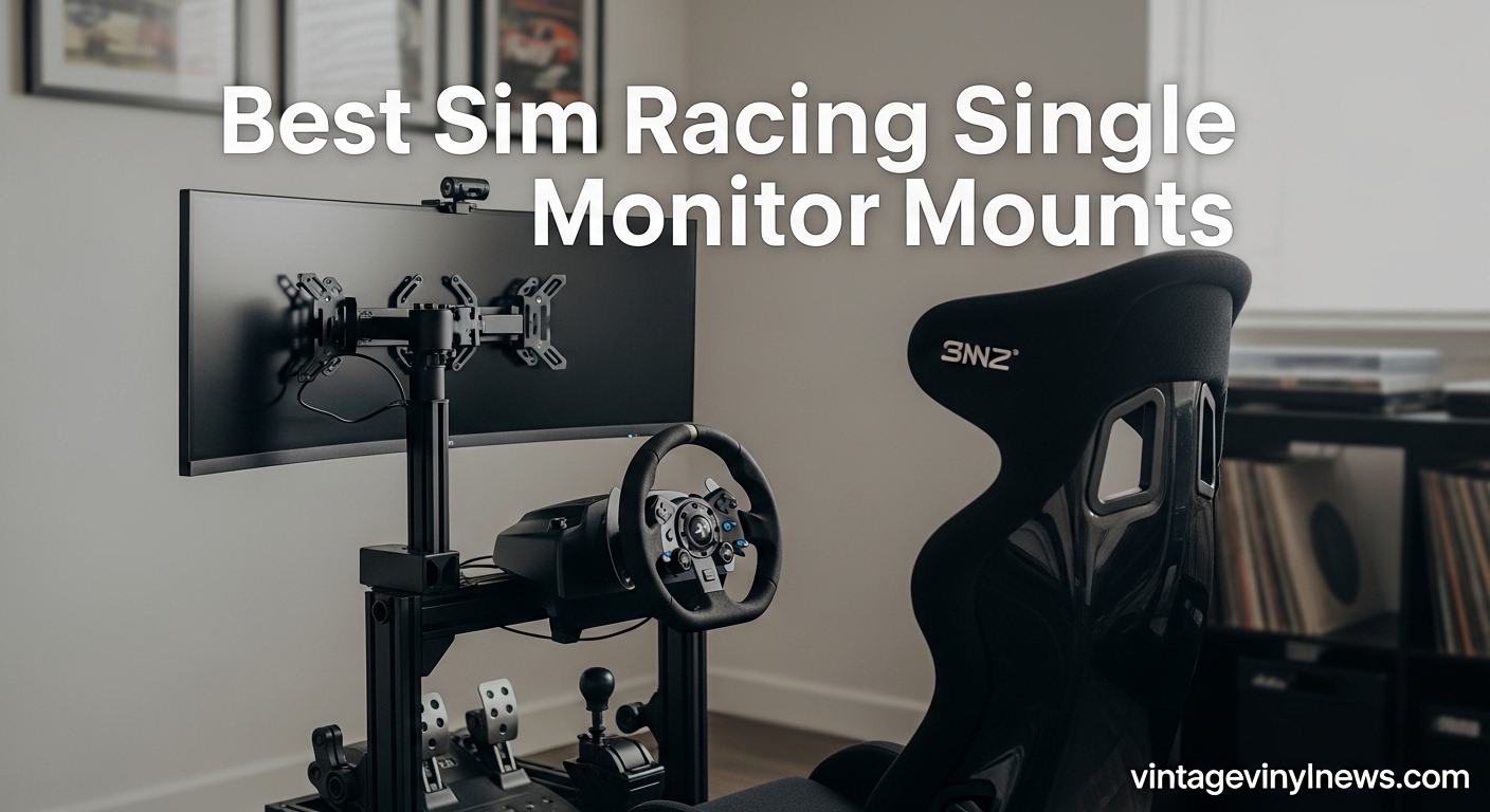 Best Sim Racing Single Monitor Mounts