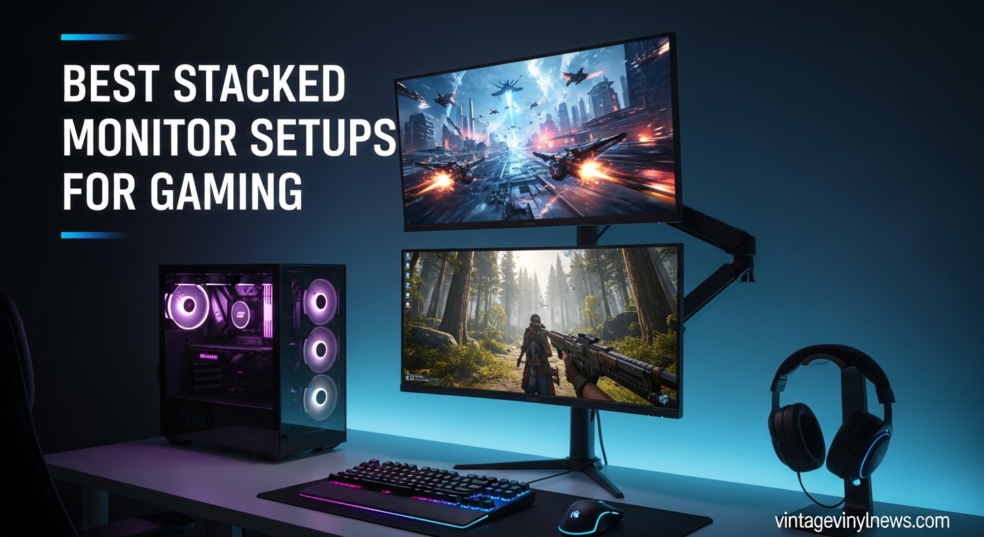 Best Stacked Monitor Setups for Gaming