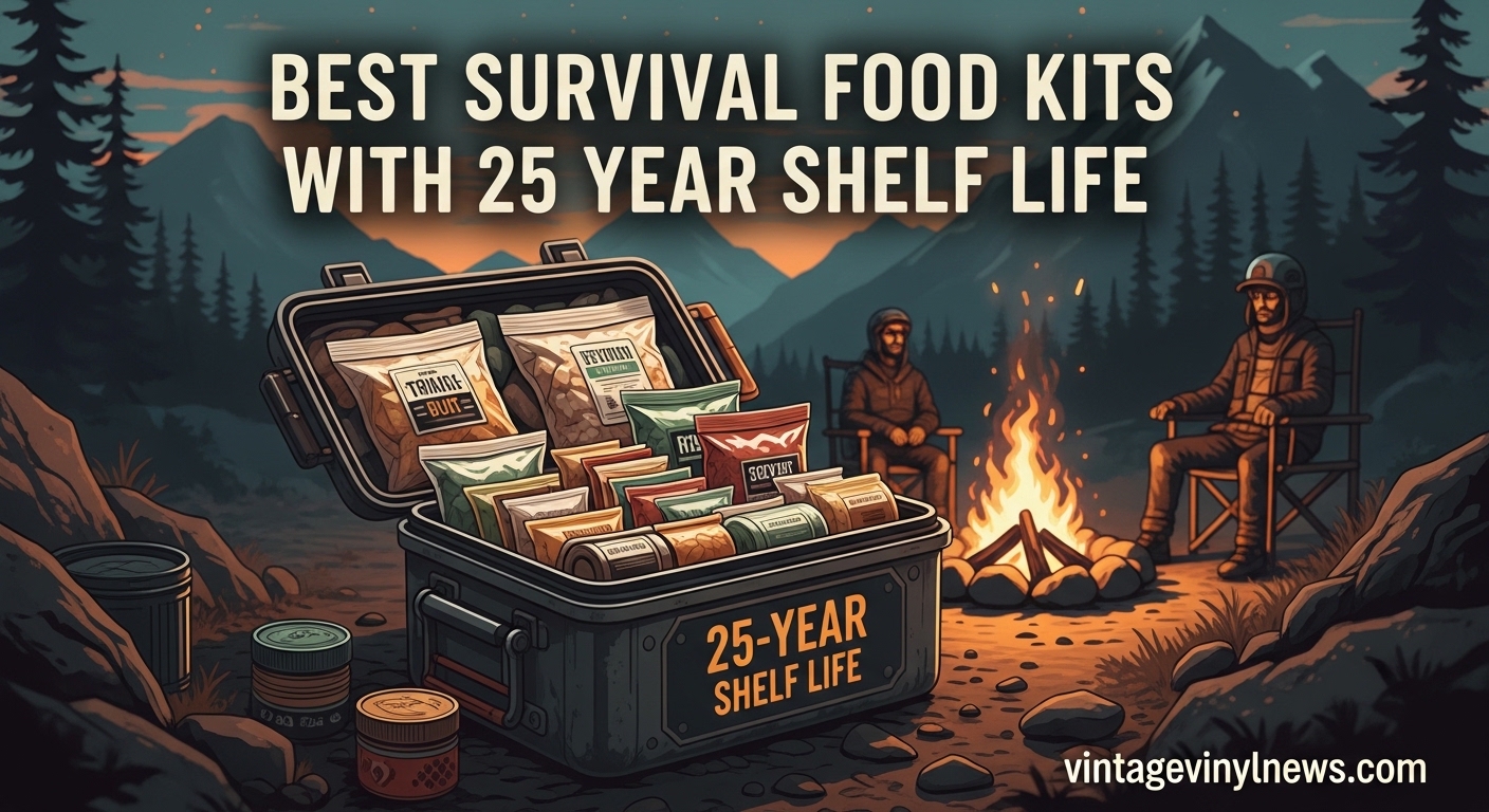 Best Survival Food Kits With 25 Year Shelf Life