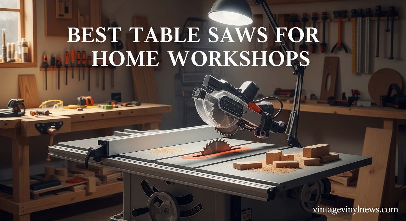 Best Table Saws for Home Workshops